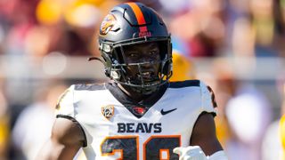 Kitan Oladapo NFL Draft Scouting Report (Scouting Reports). Photo by Mark J. Rebilas-USA TODAY Sports