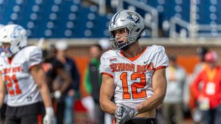 Luke McCaffrey's 3 Best NFL Draft Fits (NFL Draft 2024). Photo by Vasha Hunt-USA TODAY Sports