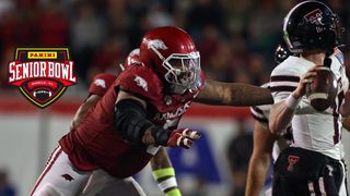 Cameron Ball NFL Draft Interview: Senior Bowl Dream Fulfilled (Senior Bowl). Photo by Petre Thomas-Imagn Images