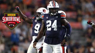 Keyron Crawford NFL Draft Interview: Pass Rushing + Senior Bowl Importance (Senior Bowl). Photo by John Reed-Imagn Images