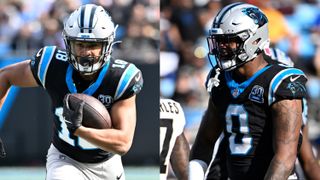 Jalen Coker, Ja'Tavion Sanders Bright Spots For Panthers' Future (NFL). Photo by Photos Courtesy of IMAGN