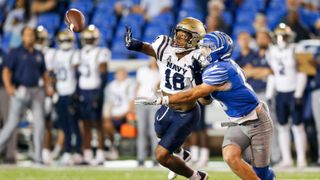 Rayuan Lane III Senior Bowl Interview: Playing Top Competition (Senior Bowl). Photo by Chris Day/The Commercial Appeal / USA TODAY NETWORK