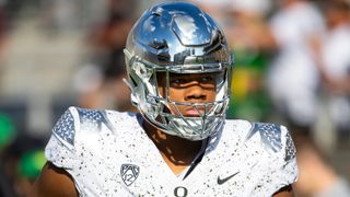 Ajani Cornelius NFL Draft Interview: Pro-Ready OL (Interviews). Photo by Mark J. Rebilas-Imagn Images