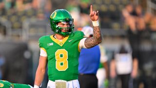 Dillon Gabriel NFL Draft Scouting Report (Scouting Reports). Photo by Troy Wayrynen-Imagn Images