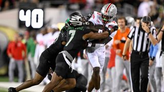 3 Stars Standing Out For Oregon Ducks' Defense (CFB). Photo by Troy Wayrynen-Imagn Images