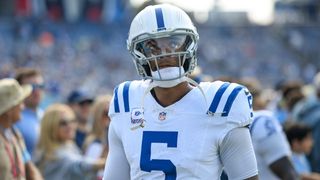 3 Teams That Should Trade For Anthony Richardson (NFL). Photo by Steve Roberts-Imagn Images