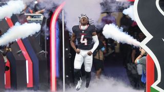 Kamari Lassiter Having Strong Rookie Season (NFL). Photo by Troy Taormina-Imagn Images