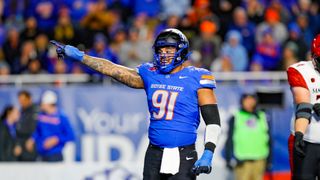 Ahmed Hassanein NFL Draft Scouting Report (Scouting Reports). Photo by Brian Losness-Imagn Images