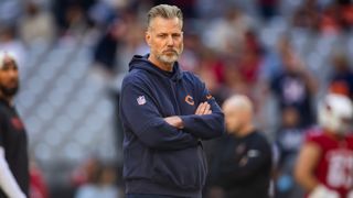 When Will The Bears Fire Matt Eberflus? (NFL). Photo by Mark J. Rebilas-Imagn Images