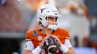 Arch Manning NFL Draft Scouting Report (Scouting Reports). Photo by Mark J. Rebilas-Imagn Images