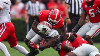 CJ Allen NFL Draft Scouting Report (Scouting Reports). Photo by Brett Davis-Imagn Images