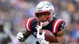 Is It TreVeyon Henderson Time In New England? (NFL). Photo by Brian Fluharty-Imagn Images