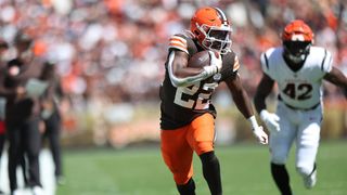 Will Dylan Sampson Be Browns' Most Productive RB? (NFL). Photo by Scott Galvin-Imagn Images
