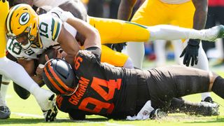 Mason Graham Had Breakout Performance In Week 3 (NFL). Photo by Scott Galvin-Imagn Images