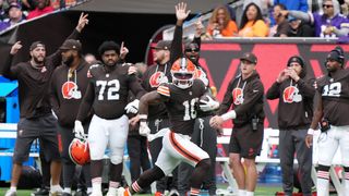 Browns' Rookie Class Is Dominating (NFL). Photo by Kirby Lee-Imagn Images